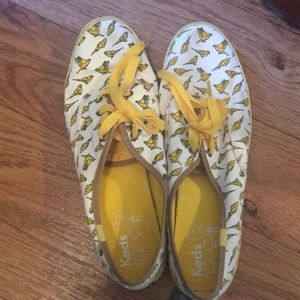 Taylor Swift Yellow Bird Keds Size 8